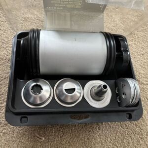 Vintage Mirro Aluminum Cookie Press & Accessories